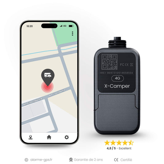 X-CAMPER – GPS tracker for motorhomes without subscription