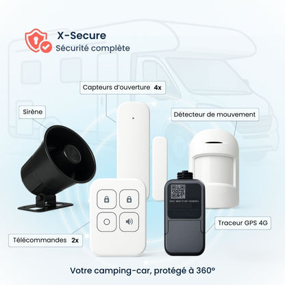 X-Secure Pro - Alarme camping-car